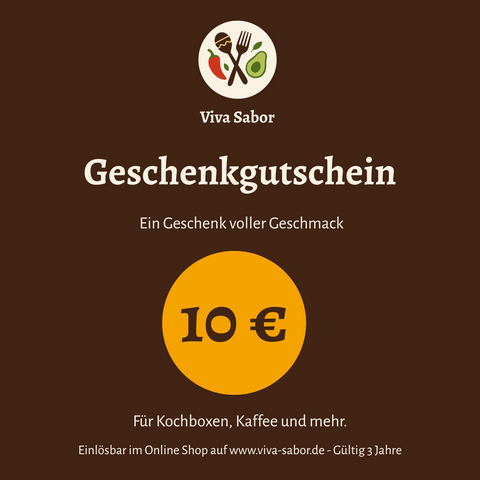 Viva Sabor Geschenkgutschein 10 €